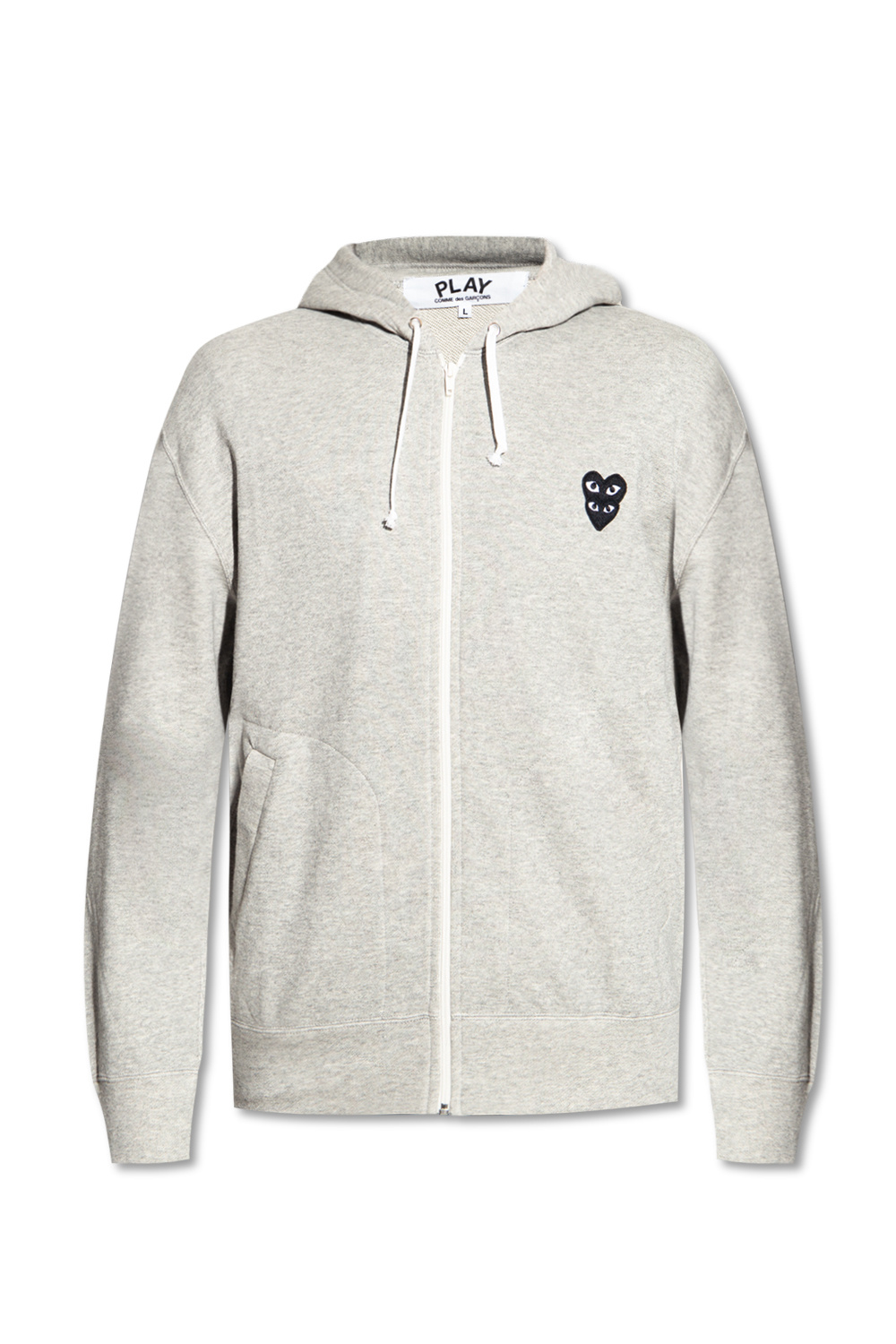 Commes des hotsell garcons hoodie grey